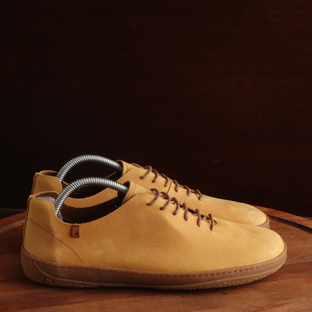 El Naturalista Shoe Mens SZ EU 41 US 8.5 Yellow Amazonas Leather Comfort Walking